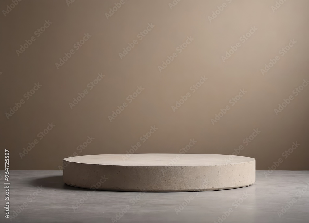 Geometric Concrete Display Plates Designed for Enhancing Modern Minimalist Decor Style Geometric Concrete Display Plates Designed for Enhancing Modern Minimalist Decor Style