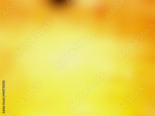 Gold orange and yellow blurred abstract background.