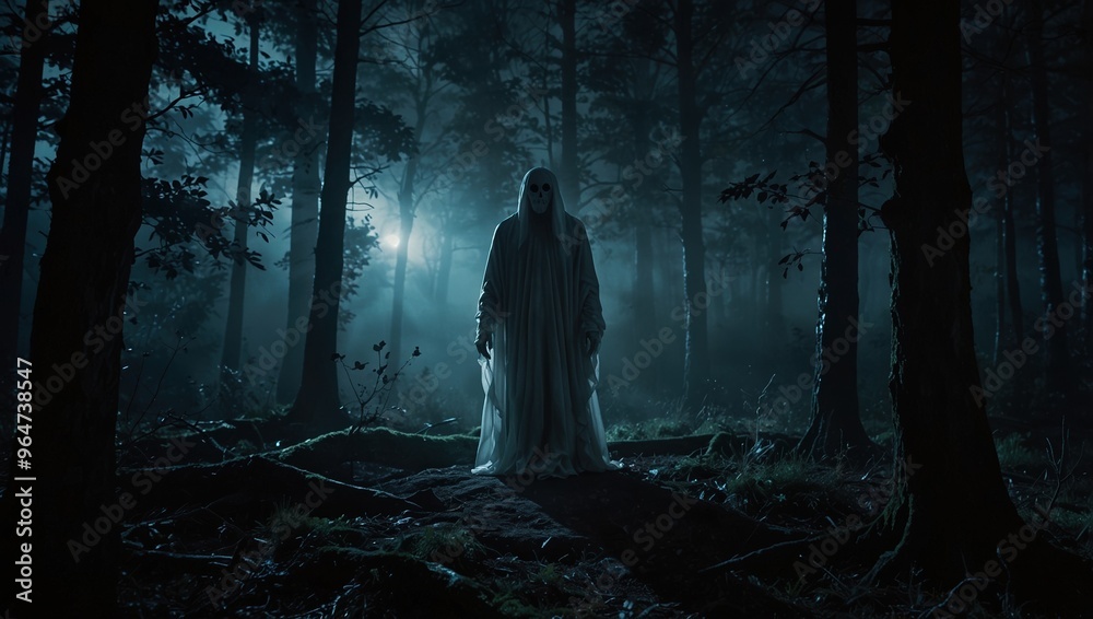 ghost in the woods ghost in the woods