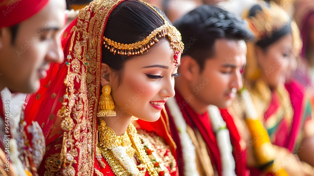 Traditional Nepalese Wedding Ceremony: A traditional wedding ceremony