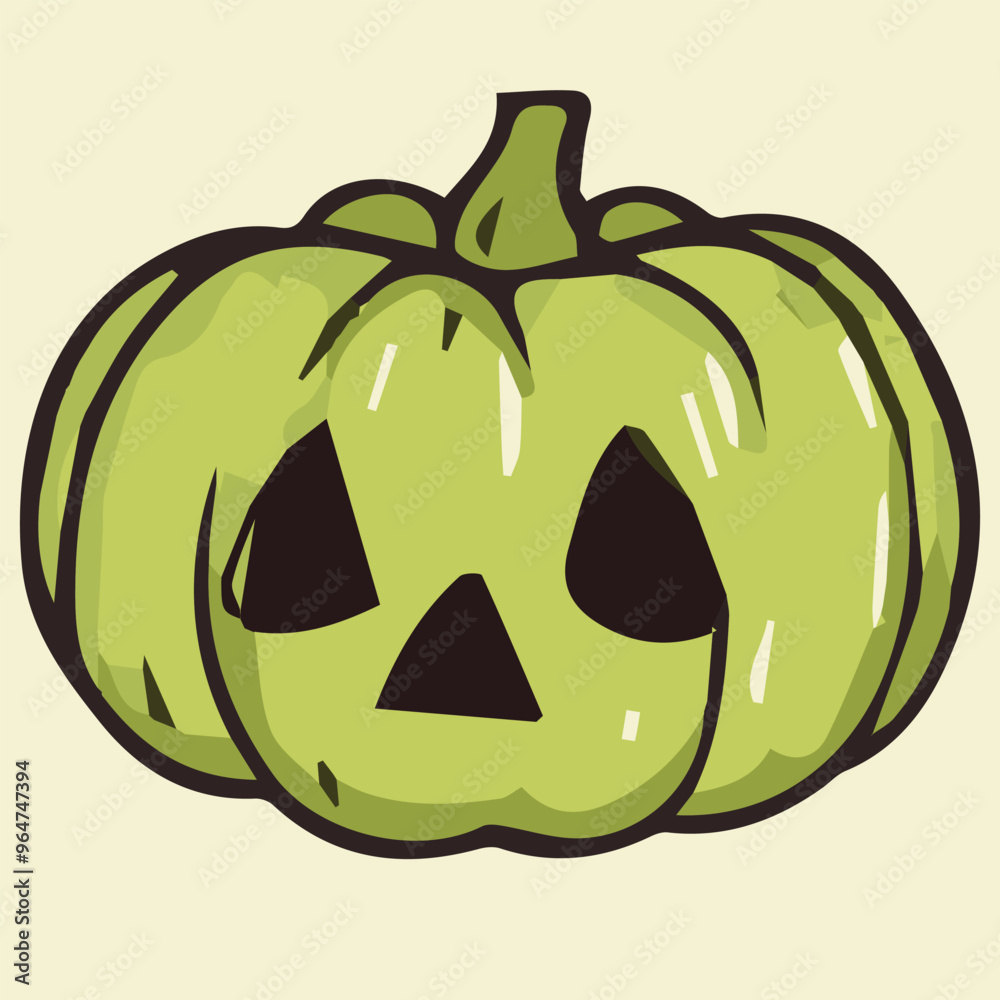Vector of cute Halloween Pumpkin Vector of cute Halloween Pumpkin