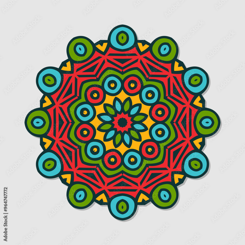 Flower mandala vector Flower mandala vector
