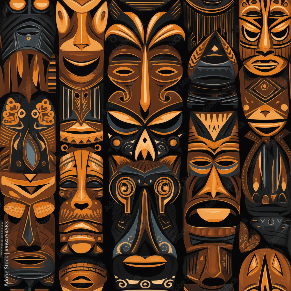 - - - -
🔹Title
Traditional tribal mask pattern in a rich and cultural style for backgrounds with copy space
🔹Keys
tribal, masks, pattern, cultural, traditional, artwork, rich, brown, black, design, - - - -
🔹Title
Traditional tribal mask pattern in a rich and cultural style for backgrounds with copy space
🔹Keys
tribal, masks, pattern, cultural, traditional, artwork, rich, brown, black, design,