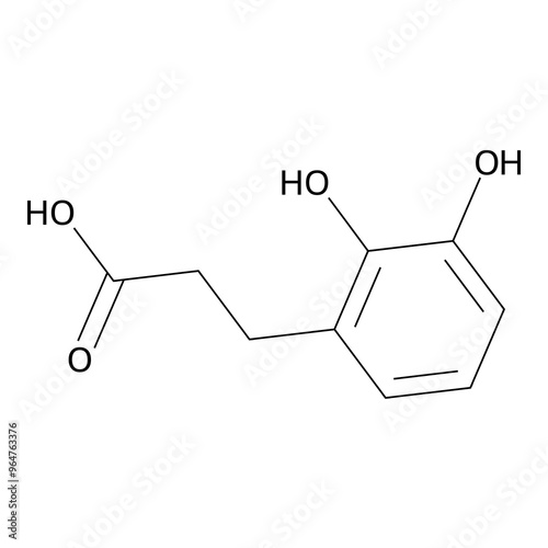 3-(2,3-dihydroxyphenyl)propionic acid photo