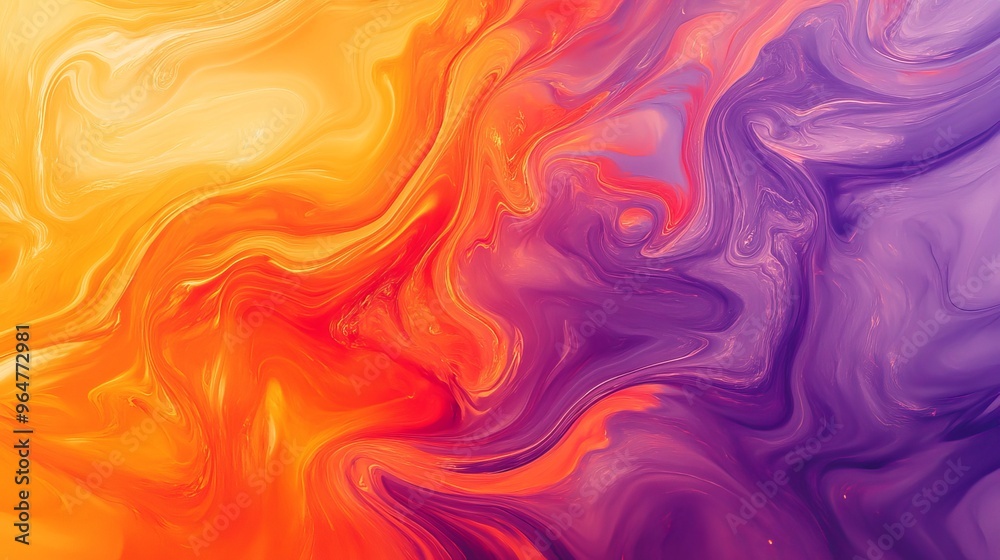 A swirling mix of bright orange, red, and purple colors creates a moving, abstract background that looks like flowing paint. A swirling mix of bright orange, red, and purple colors creates a moving, abstract background that looks like flowing paint.