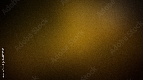 A rich, dark 4K grainy gradient blending shades of gold and black. This elegant, textured backdrop is ideal for stylish wallpapers, banners, and luxury digital presentations