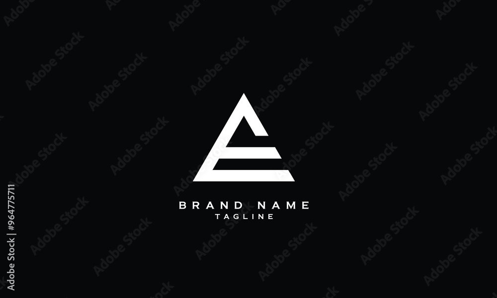 E Abstract initial monogram letter alphabet logo design E Abstract initial monogram letter alphabet logo design