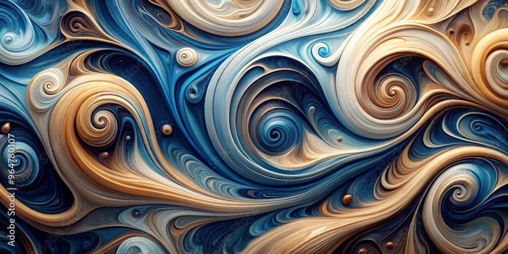 Abstract Swirling Patterns in Blue and Gold, Digital Art, Abstract Background, Spiral Art. ,digital art ,abstract background, spiral art Abstract Swirling Patterns in Blue and Gold, Digital Art, Abstract Background, Spiral Art. ,digital art ,abstract background, spiral art