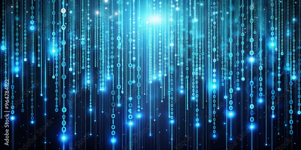 Digital Rain of Binary Code, Abstract, Technology, Data, Flowing , abstract, technology Digital Rain of Binary Code, Abstract, Technology, Data, Flowing , abstract, technology