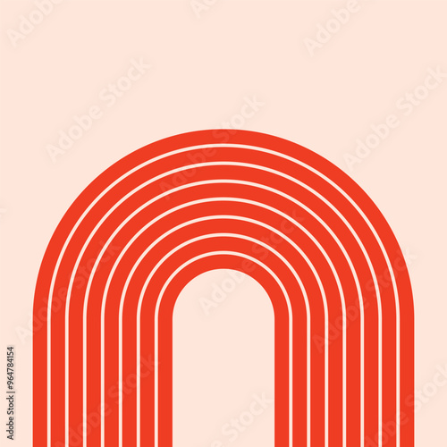 Vector layout template design for run, championship or any sports event. Poster design with abstract running track on stadium with lane.