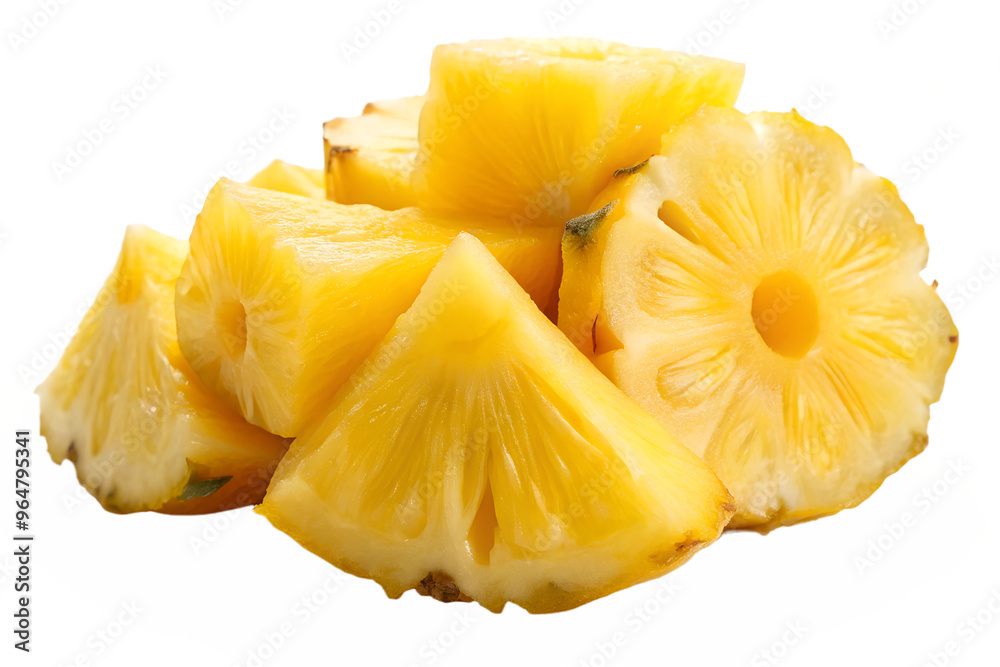 slices of pineapple isolated on transparent background png slices of pineapple isolated on transparent background png
