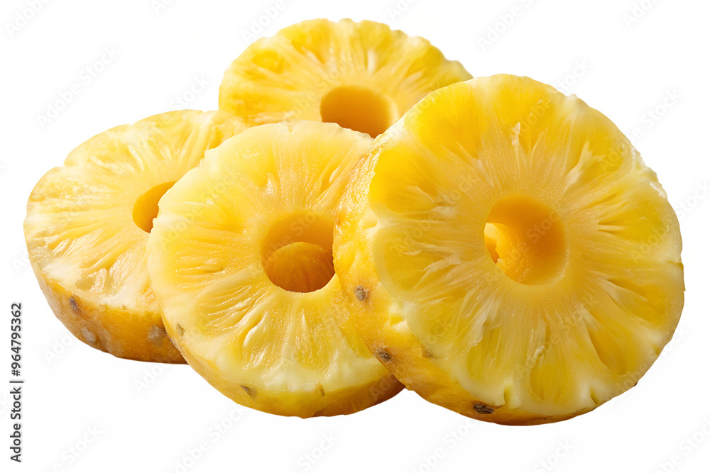 slices of pineapple isolated on transparent background png slices of pineapple isolated on transparent background png