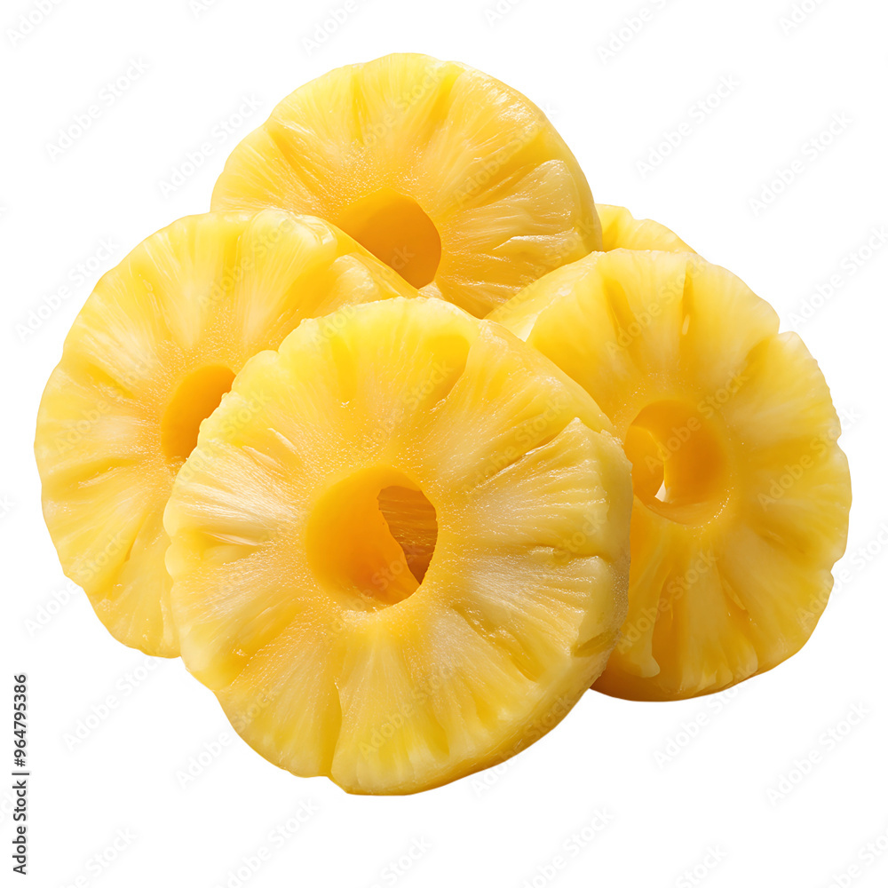 slices of pineapple isolated on transparent background png slices of pineapple isolated on transparent background png