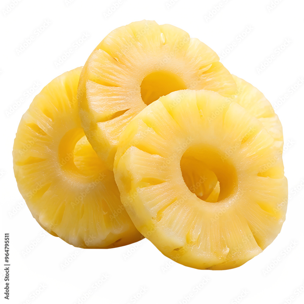 slices of pineapple isolated on transparent background png slices of pineapple isolated on transparent background png