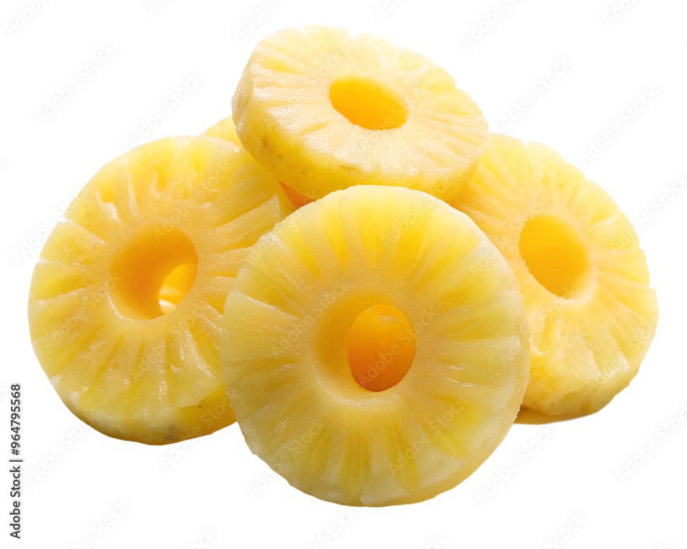 slices of pineapple isolated on transparent background png slices of pineapple isolated on transparent background png