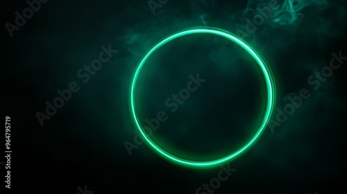 Geometric futuristic fantasy shining sparkle energy circle background