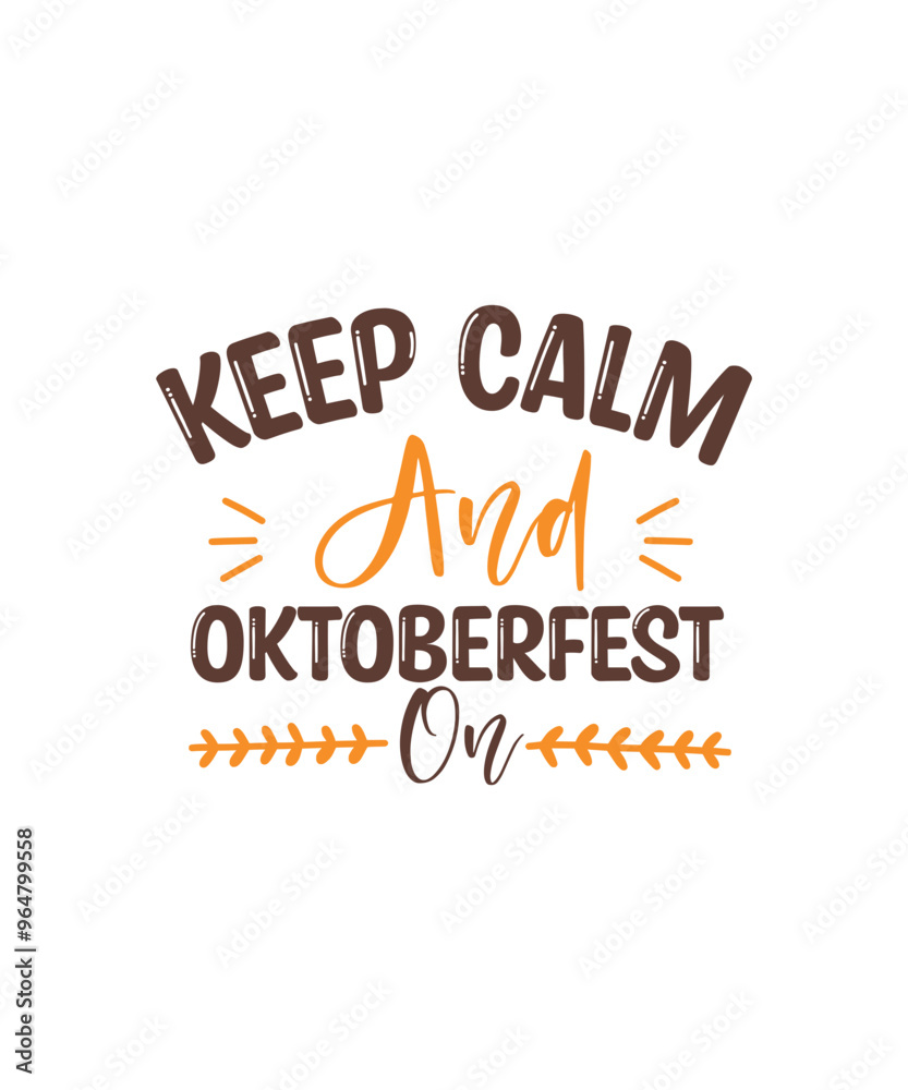 Fototapeta premium Oktoberfest SVG Design, Oktoberfest SVG Bundle, Oktoberfest t-shirt Design