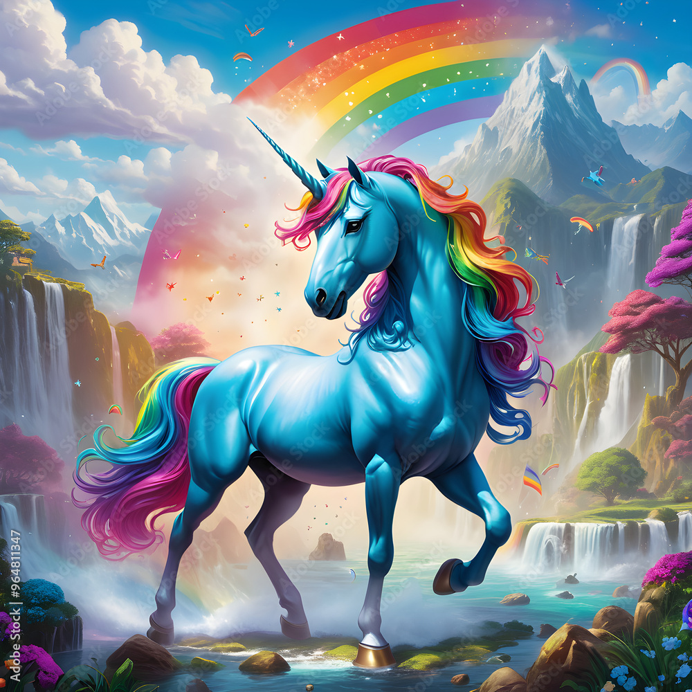 Immerse yourself in a world of endless colors and dazzling rainbows as ...