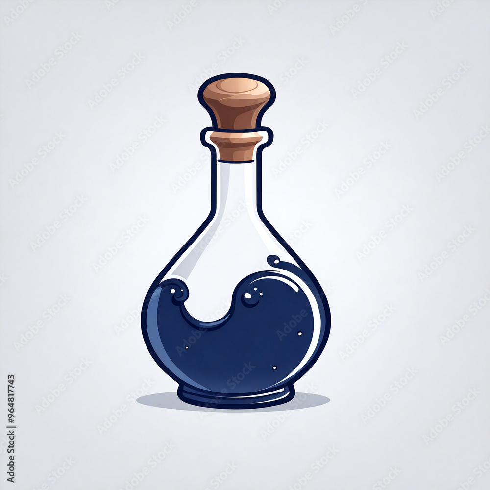 Blue potion bottle Blue potion bottle