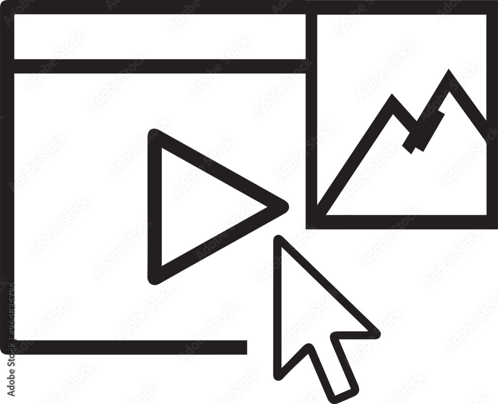 Influencer web icons in line style. Content, media, video, image, clik, community, promotion, influencer, social media, ambassador. Vector illustration Influencer web icons in line style. Content, media, video, image, clik, community, promotion, influencer, social media, ambassador. Vector illustration