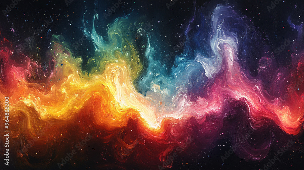 abstract painting of dark colors abstract painting of dark colors
