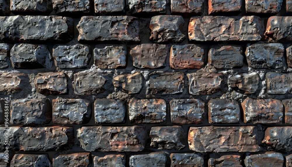 Platformer game environment featuring intricate brick texture detailed shadowing Platformer game environment featuring intricate brick texture detailed shadowing