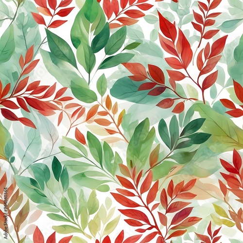 Abstract pattern soft sunlight tree leaves casting gentle on a white background, set of Tropical leaves collection on white background, leaves pattern