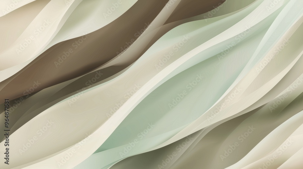 Abstract minimalist background with wavy lines in pastel colors creating a sense of elegance and sophistication. Perfect for a wide range of design projects Abstract minimalist background with wavy lines in pastel colors creating a sense of elegance and sophistication. Perfect for a wide range of design projects