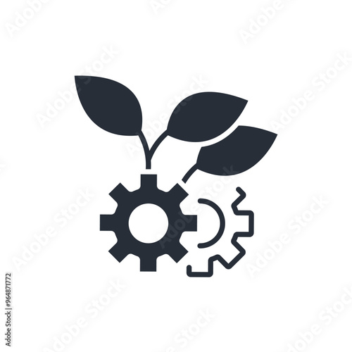 agricultural engineering icon. vector.Editable stroke.linear style sign for use web design,logo.Symbol illustration.