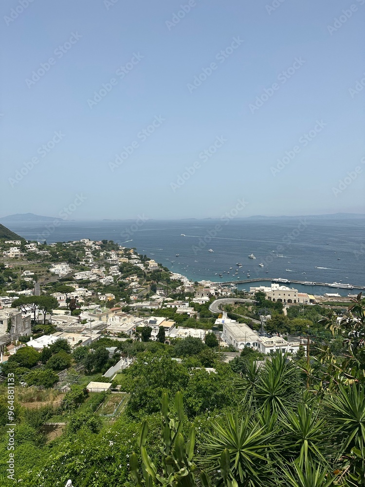 Obraz premium Sea view in Capri