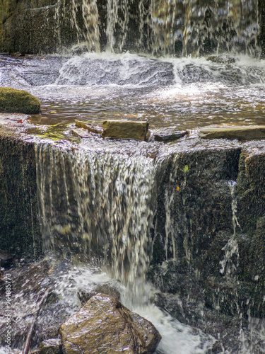 Sitovo waterfall at Rhodopes Mountain, Bulgaria photo