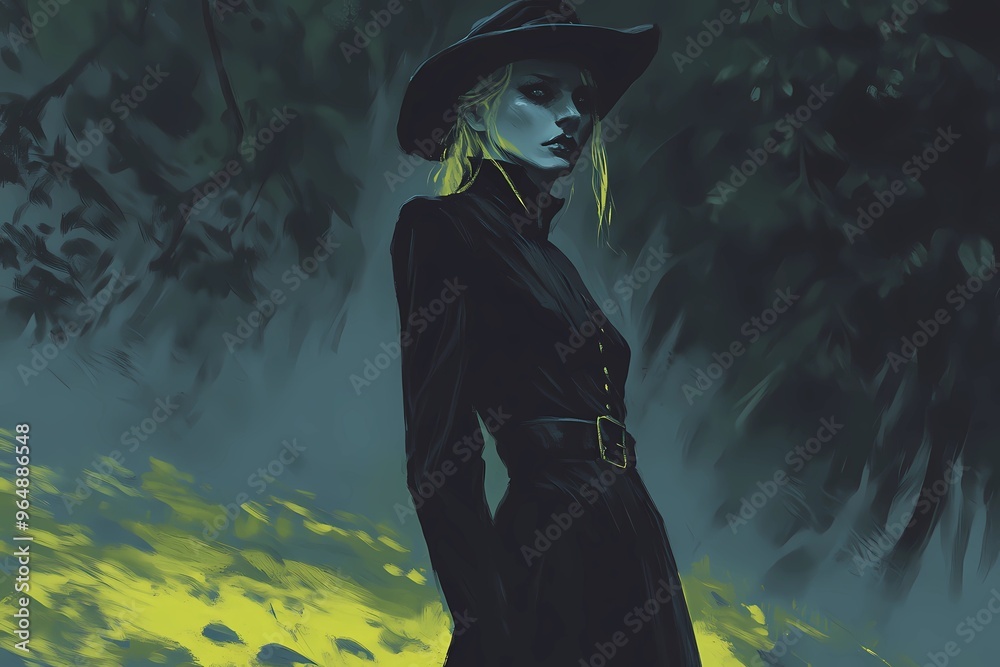 background image of a cowboy woman, western illustration style, western. background image of a cowboy woman, western illustration style, western.
