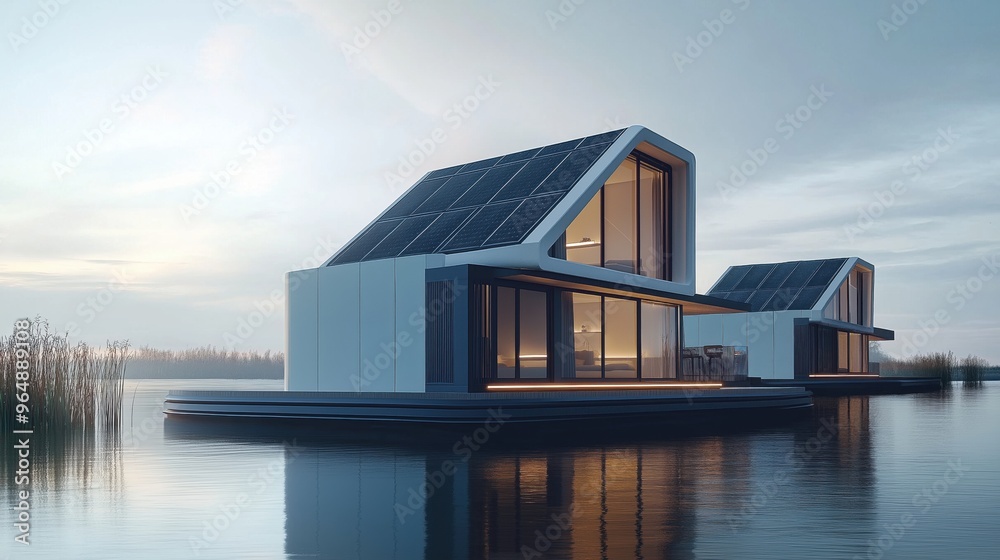 Modular floating smart homes powered by renewable energy Modular floating smart homes powered by renewable energy