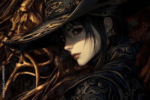 background image of a cowboy woman, western illustration style, western.  