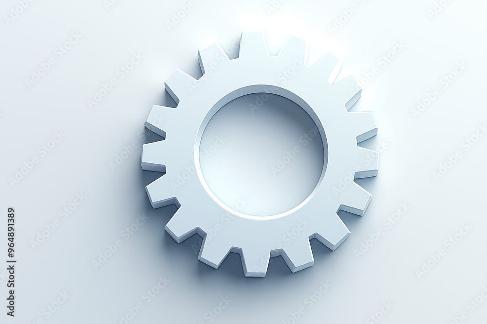 A close-up image of a metallic gear set against a sleek, light gradient background. A close-up image of a metallic gear set against a sleek, light gradient background.