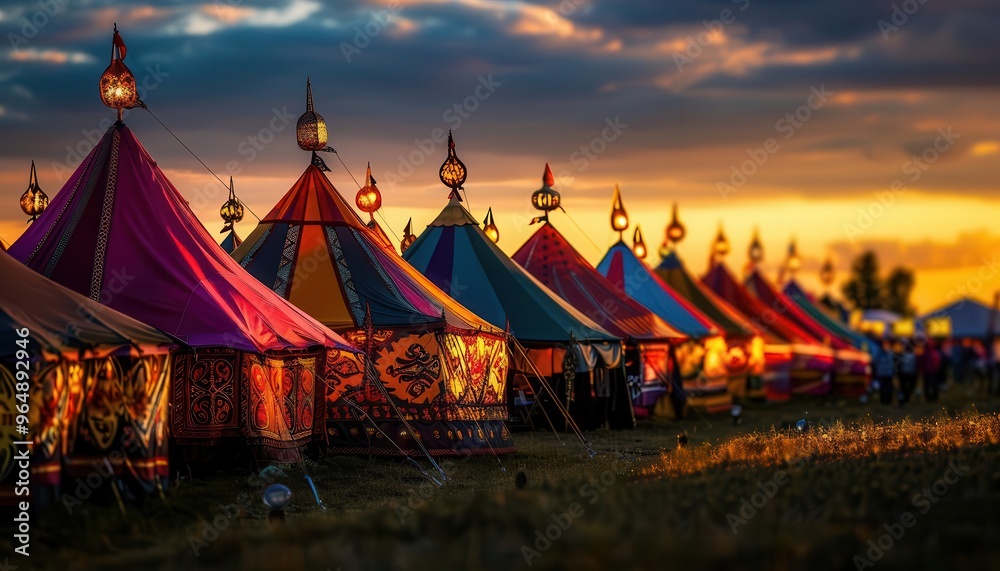 Medieval fair with colorful tents and costumes, lively and historical, Historical, Bright hues, Photograph, Cultural celebration Medieval fair with colorful tents and costumes, lively and historical, Historical, Bright hues, Photograph, Cultural celebration