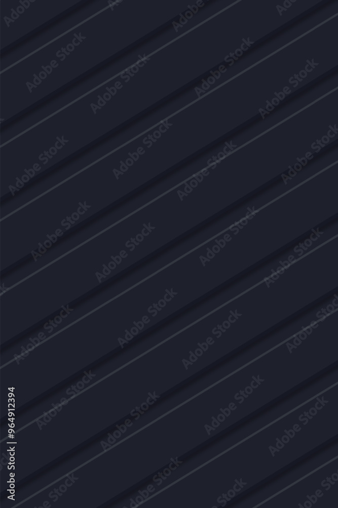 Obraz premium 3d embossed geometric black background