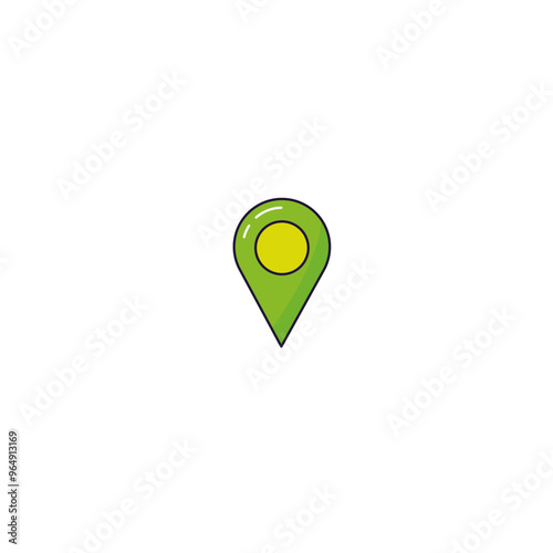 Free Download Location icon logo flat vector design - GFXLoad