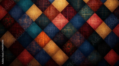 Eye-Catching Argyle Fabric Patterns with Fresh, Modern Color Twists picture