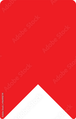 Red bookmark flat icon vector | Editable bookmark icon Free Download Red bookmark flat icon vector | Editable bookmark icon - GFXLoad