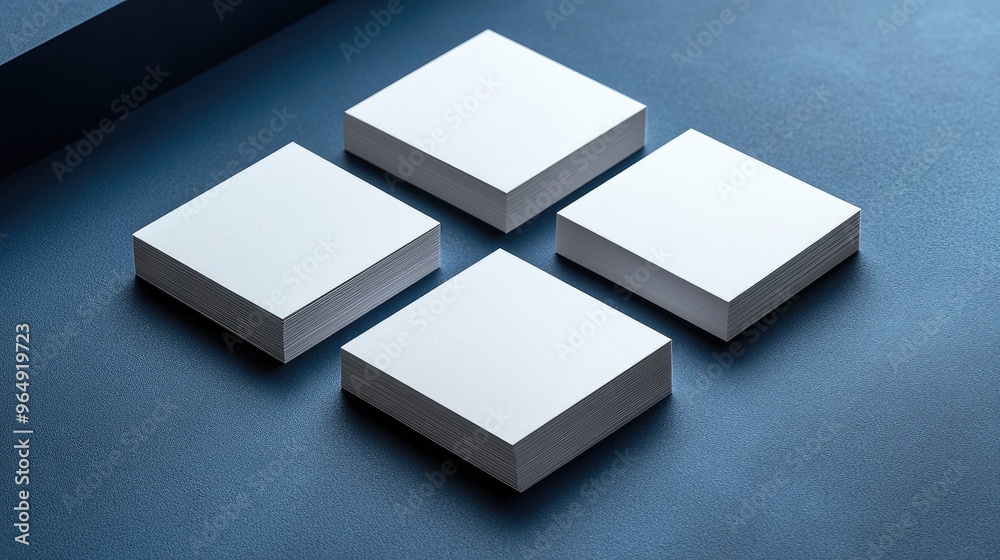 Blank White Business Cards Mockup Blank White Business Cards Mockup