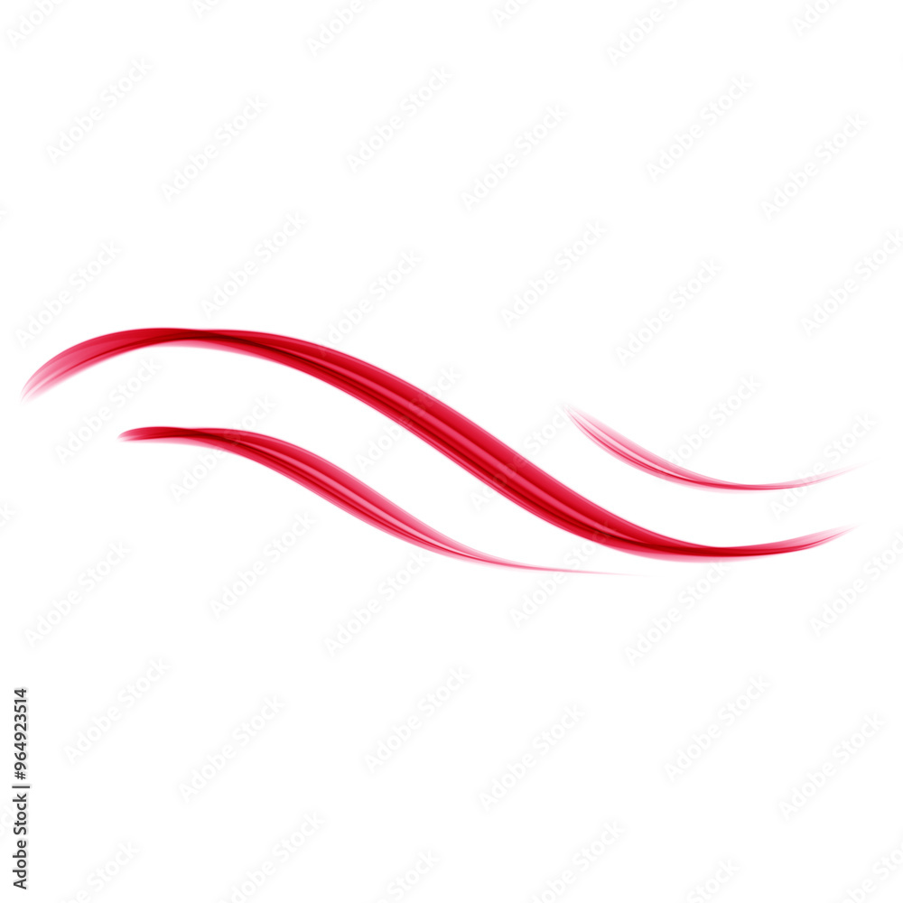 Abstract fluid red wavy lines Abstract fluid red wavy lines