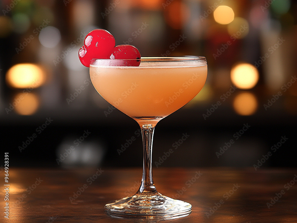 close up of a cocktail drink