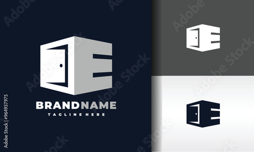 letter N open door logo