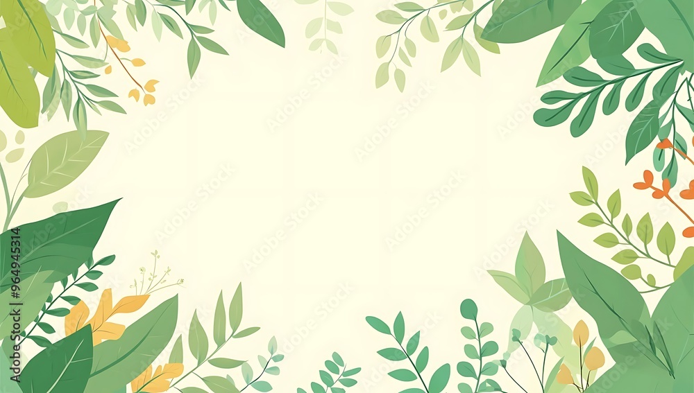 Leave Vector Illustration For Creating A Natural Background Makes People Feel Fresh And Bright. Leave Vector Illustration For Creating A Natural Background Makes People Feel Fresh And Bright.