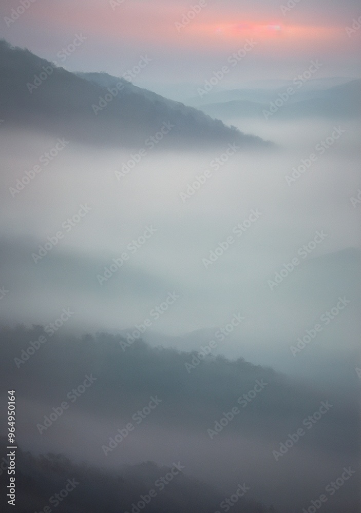 Fototapeta premium fog, landscape, lake, nature, mist, water, forest, morning, sky, river, tree, sunrise, trees, foggy, dawn, view, clouds, mountain, autumn, winter, misty, reflection, outdoors, cloud, sunset