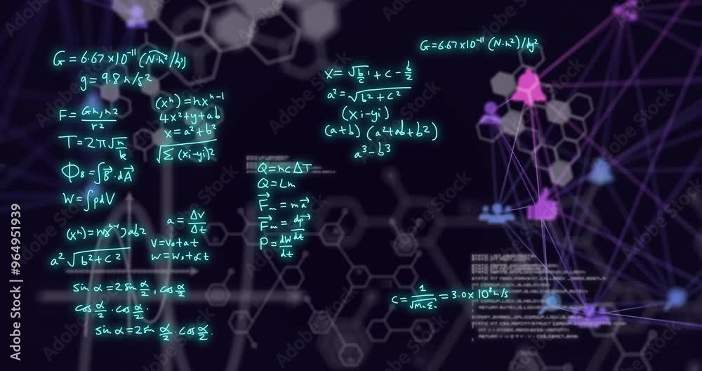 Animation of scientific data processing over network of connections Animation of scientific data processing over network of connections