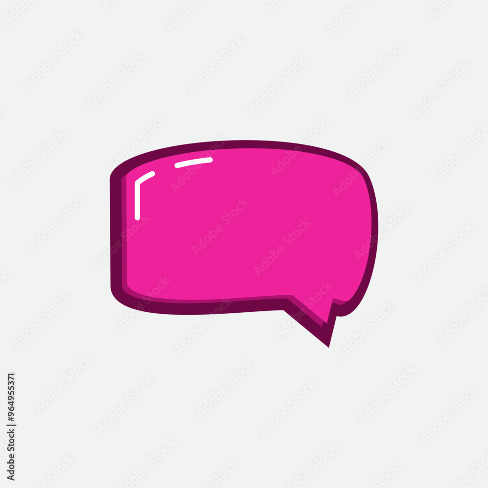 3D Speech Bubble Template 3D Speech Bubble Template