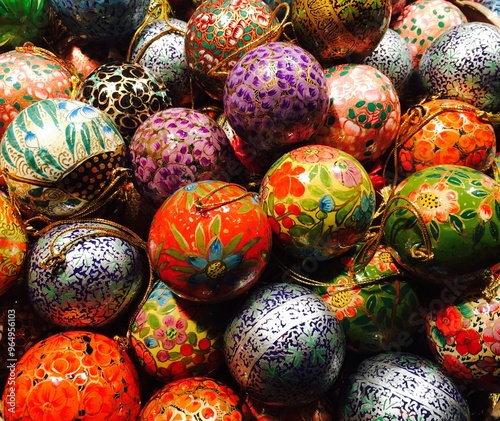 colorful decorations 