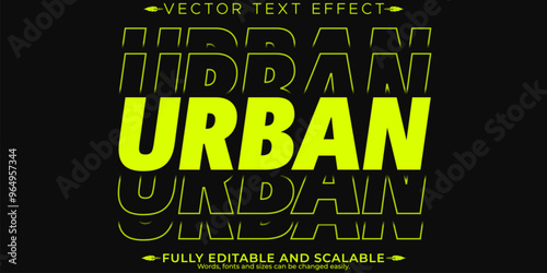 Sport text effect, editable stylish and gym text style